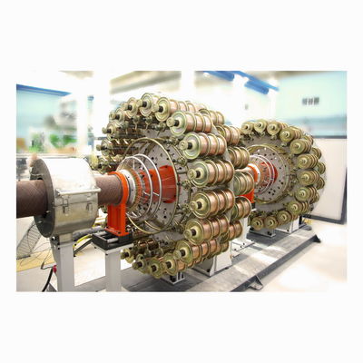 O fio da máquina da extrusão da tubulação do HDPE da fábrica de aço reforçou para a tubulação composta de alta pressão