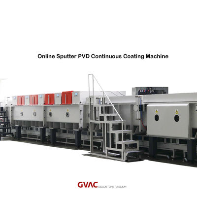 qualidade  Reflect Glass PVD Coating Machine Low E Glass Vacuum Magnetron Sputtering fábrica
