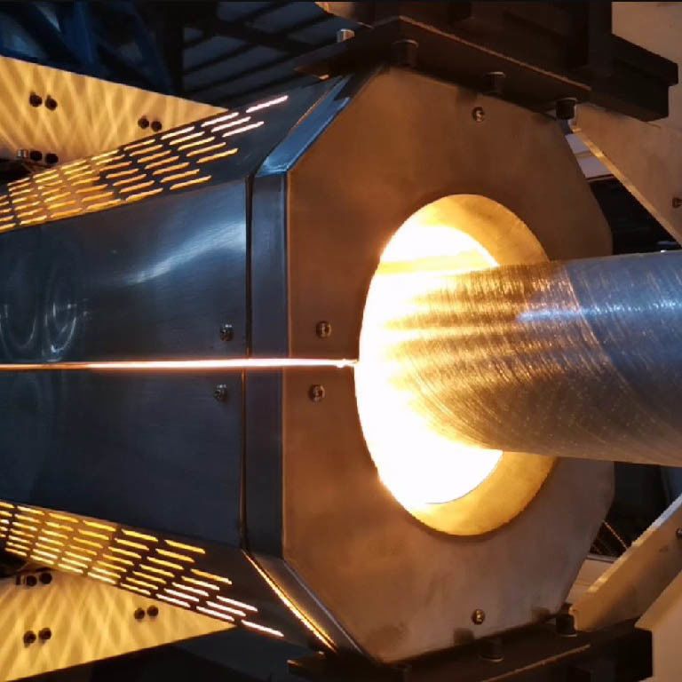Máquina terrestre de aço de vidro API 15S da tubulação de Spoolable RTP para o gás de óleo