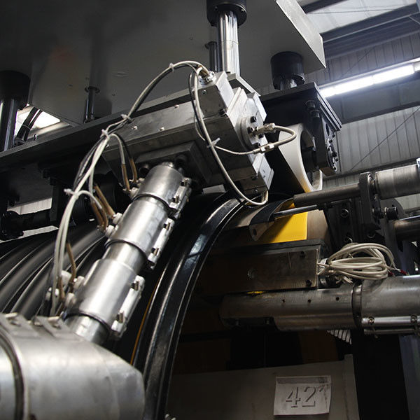 SRPCP corrugados conduzem a linha de produção aço da rigidez alta de ID3000mm SN8 reforçado