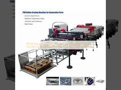 Máquina de Revestimento a Vácuo Branca com Frequência de 50Hz, Material da Câmara SUS304 e Espessura do Revestimento de 0,1-5μm